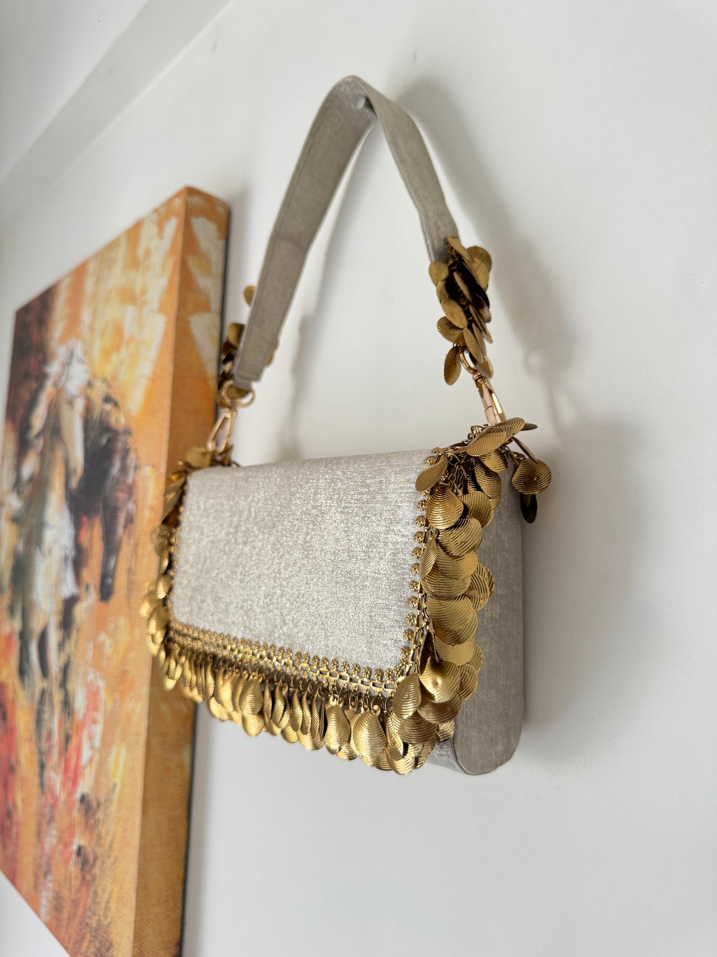 GOLD CHAM CHAM BAG