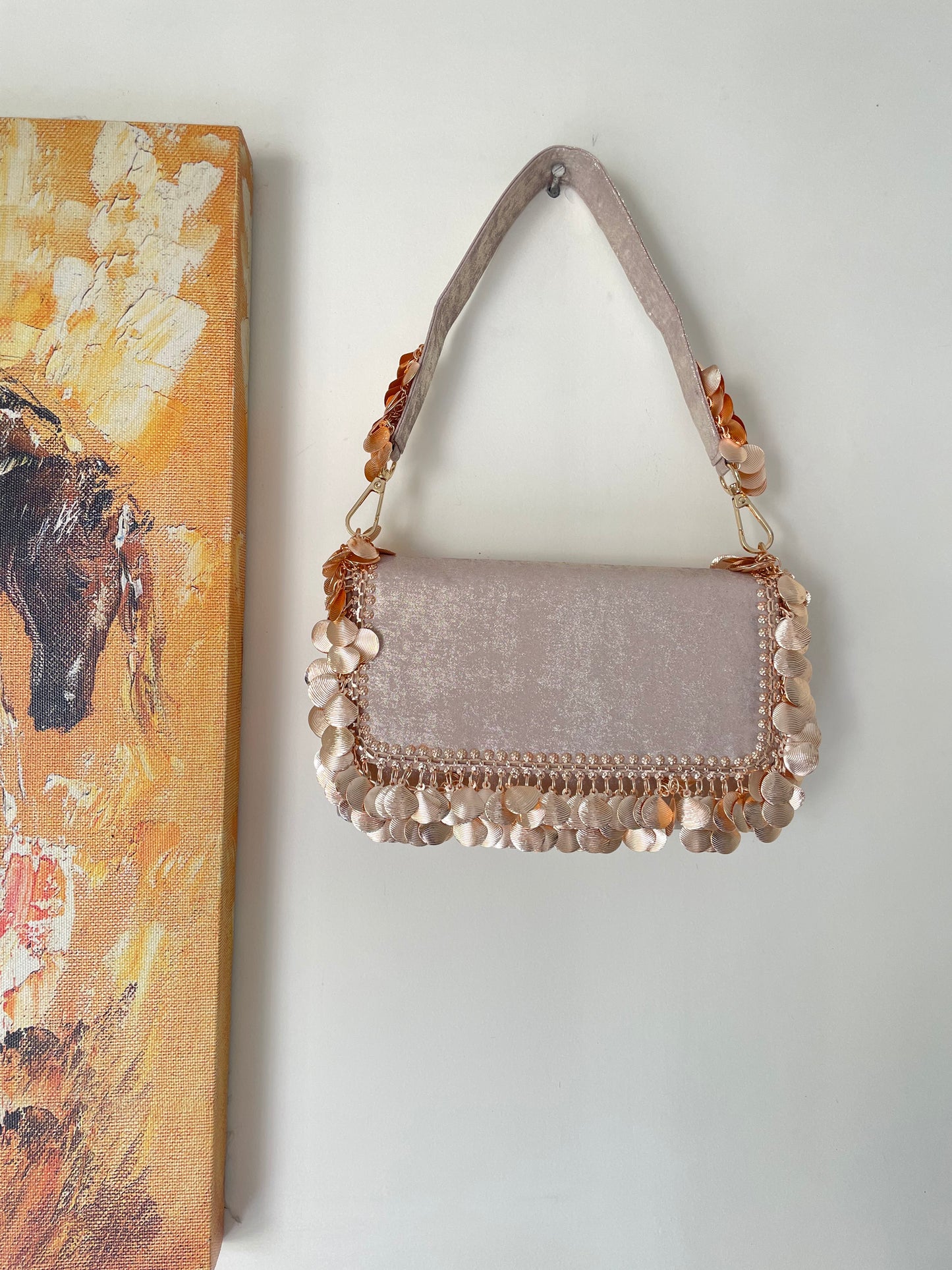 ROSEGOLD CHAM CHAM BAG